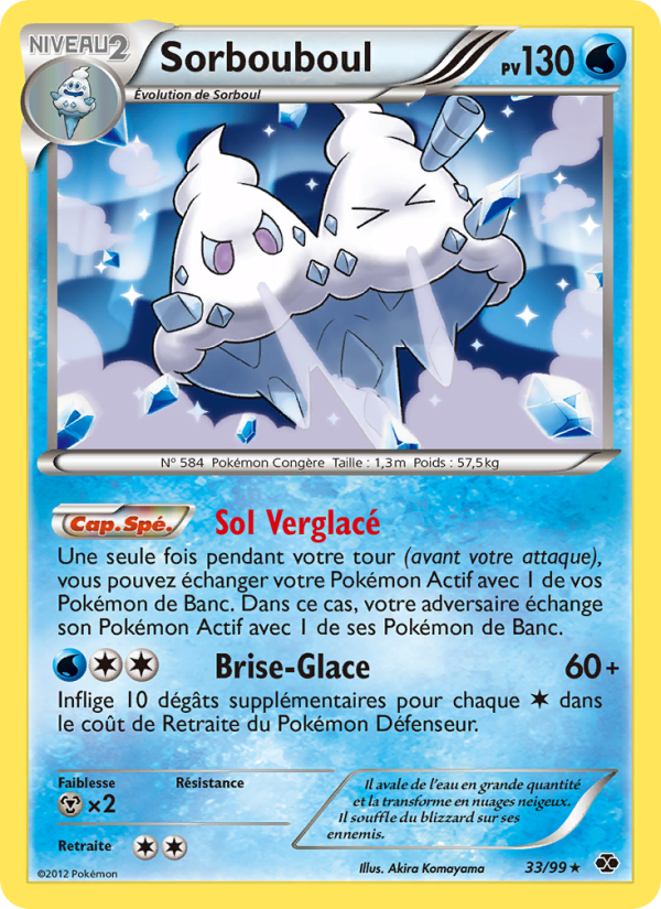 Sorbouboul 33 — Destinées Futures (French Pokémon TCG card)