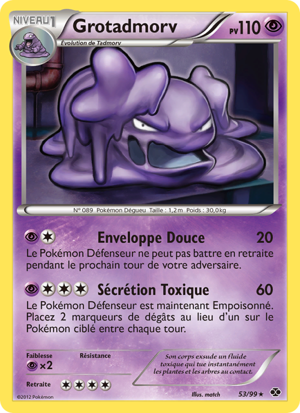 Grotadmorv 53 — Destinées Futures (French Pokémon TCG card)