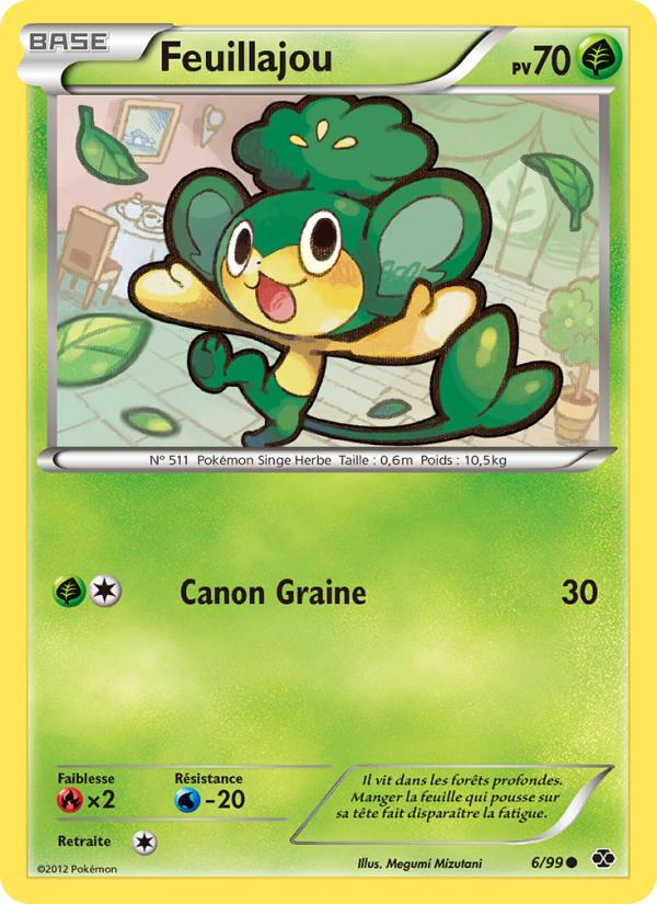Feuillajou 6 — Destinées Futures (French Pokémon TCG card)