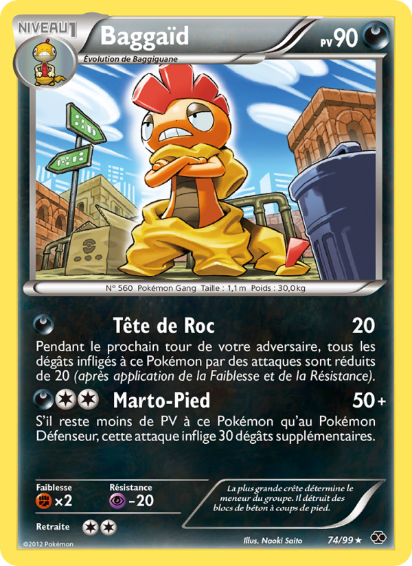 Baggaïd 74 — Destinées Futures (French Pokémon TCG card)
