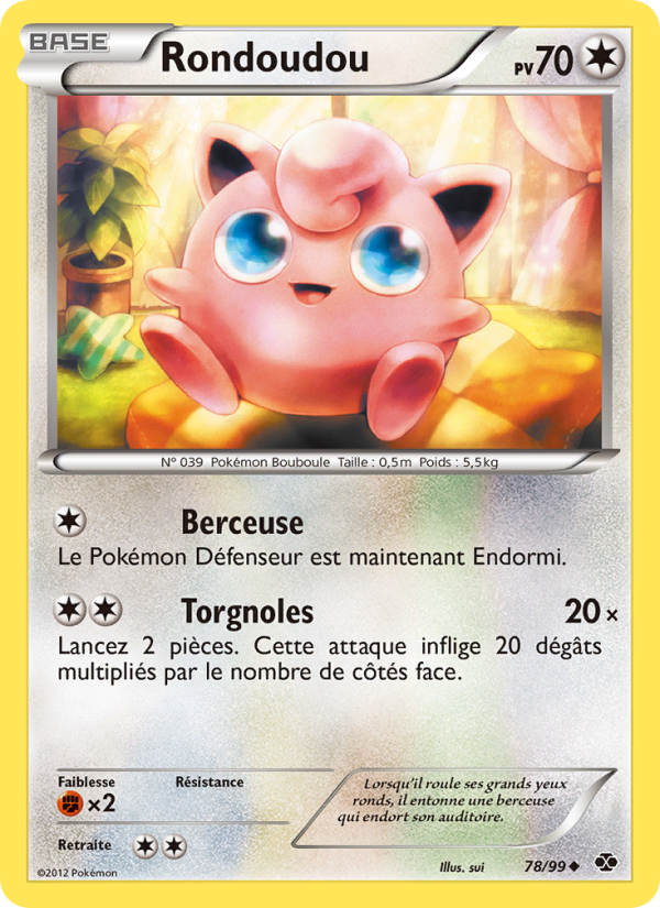 Rondoudou 78 — Destinées Futures (French Pokémon TCG card)