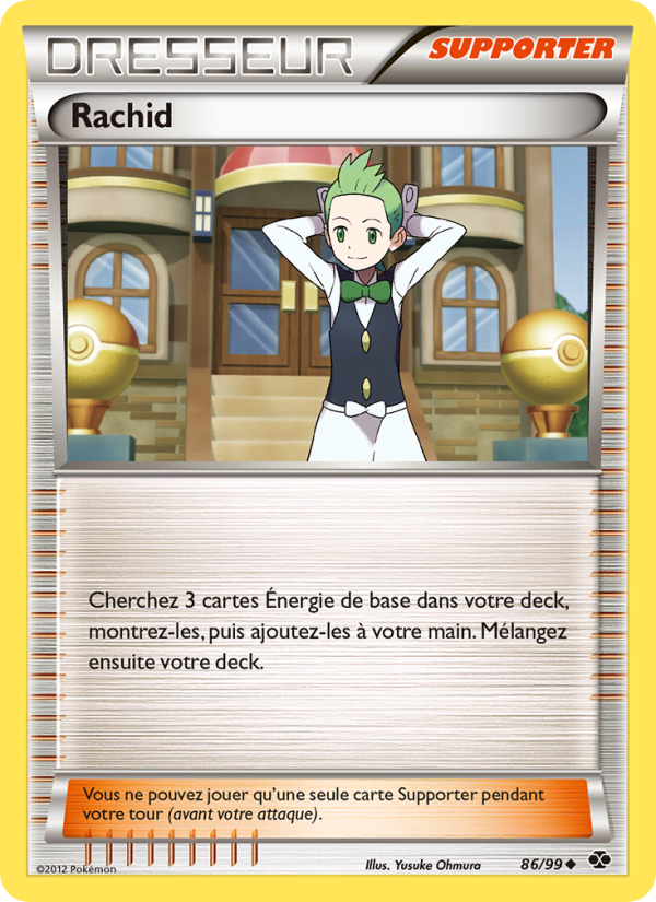 Rachid 86 — Destinées Futures (French Pokémon TCG card)