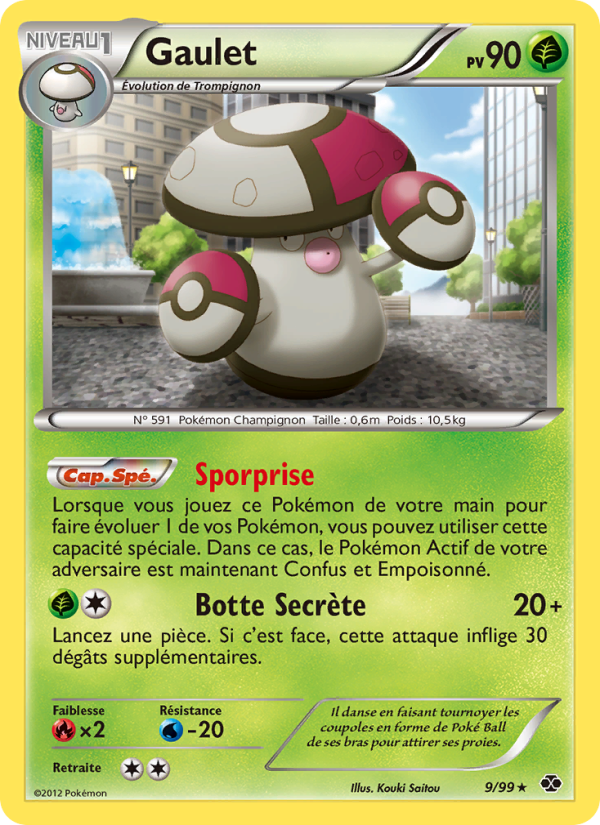 Gaulet 9 — Destinées Futures (French Pokémon TCG card)