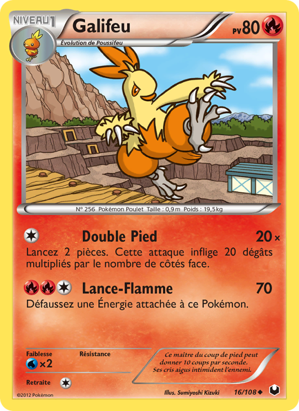 Galifeu 16 — Explorateurs Obscurs (French Pokémon TCG card)