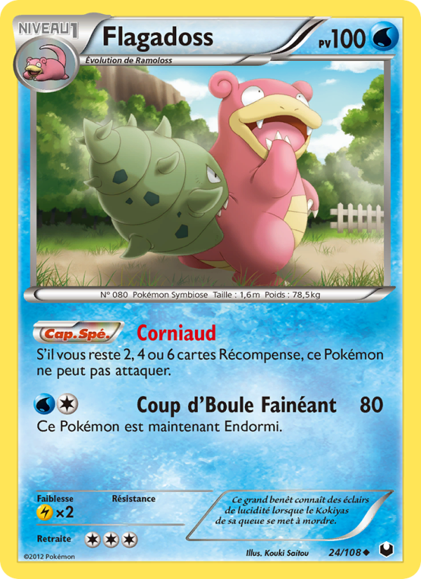 Flagadoss 24 — Explorateurs Obscurs (French Pokémon TCG card)