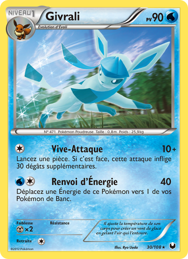 Givrali 30 — Explorateurs Obscurs (French Pokémon TCG card)