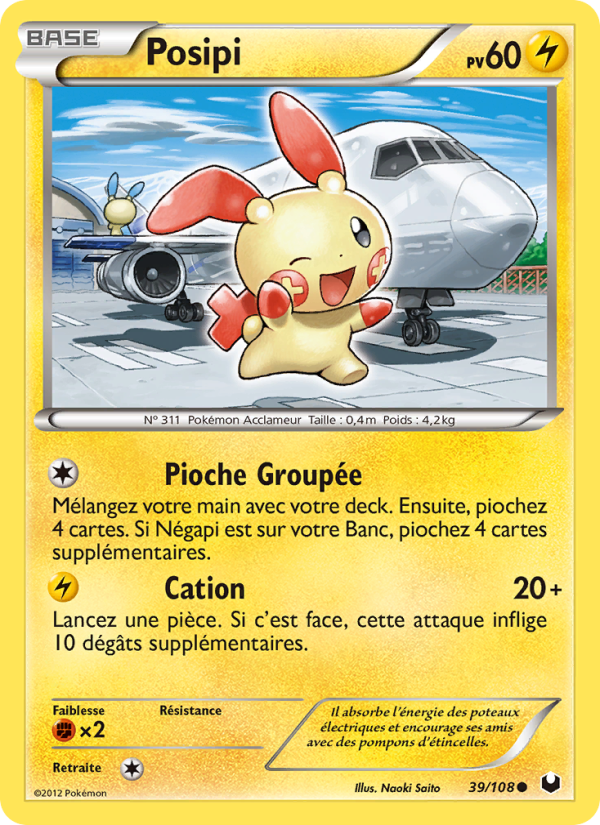 Posipi 39 — Explorateurs Obscurs (French Pokémon TCG card)