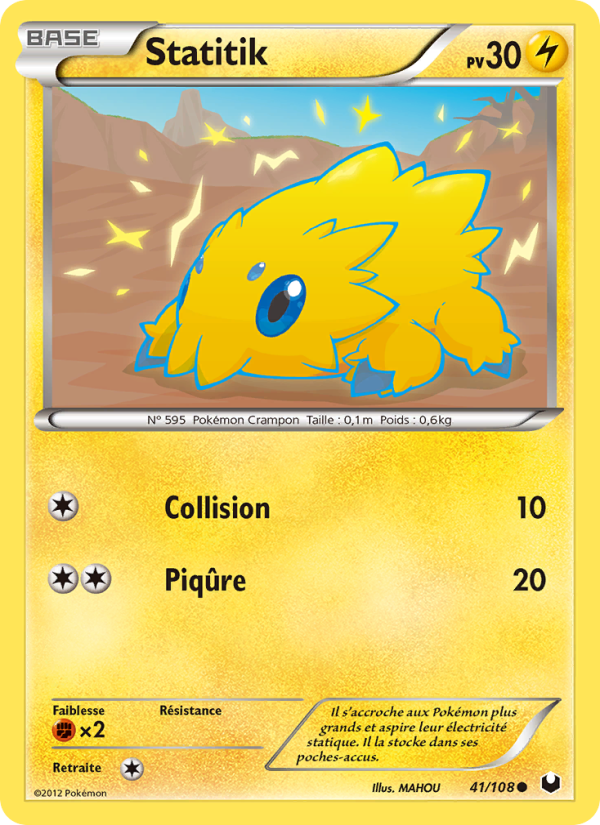 Statitik 41 — Explorateurs Obscurs (French Pokémon TCG card)