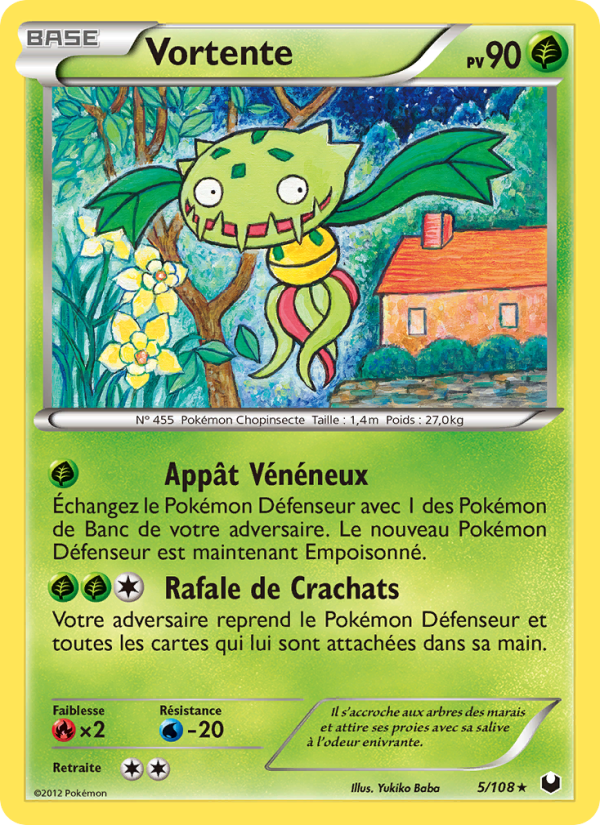 Vortente 5 — Explorateurs Obscurs (French Pokémon TCG card)