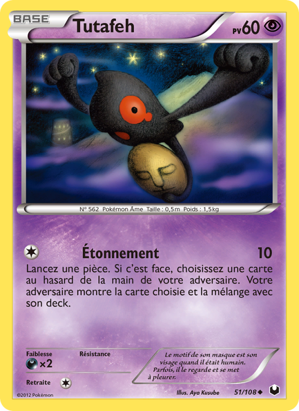 Tutafeh 51 — Explorateurs Obscurs (French Pokémon TCG card)