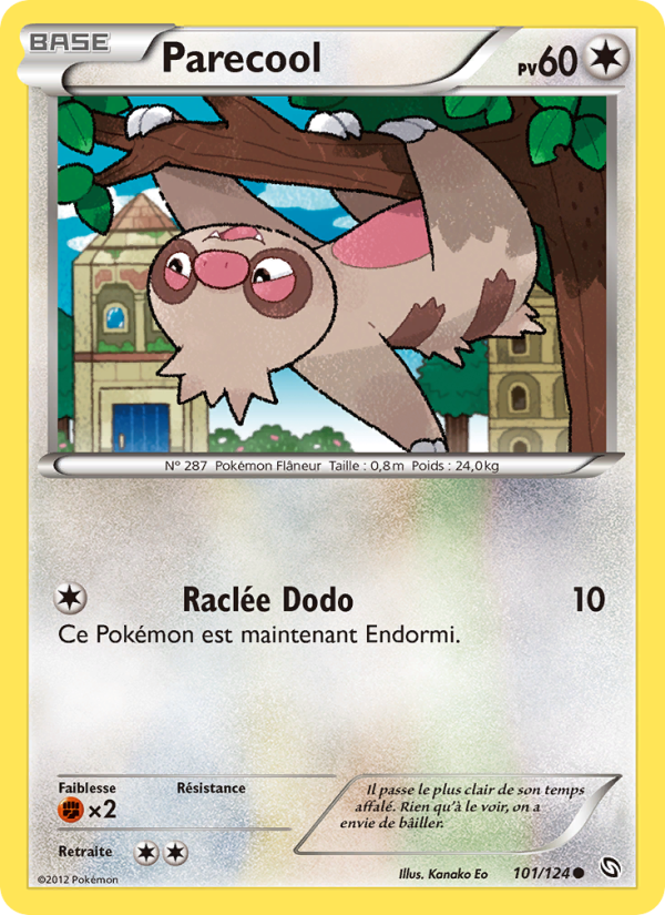 Parecool 101 — Dragons Éxaltés (French Pokémon TCG card)
