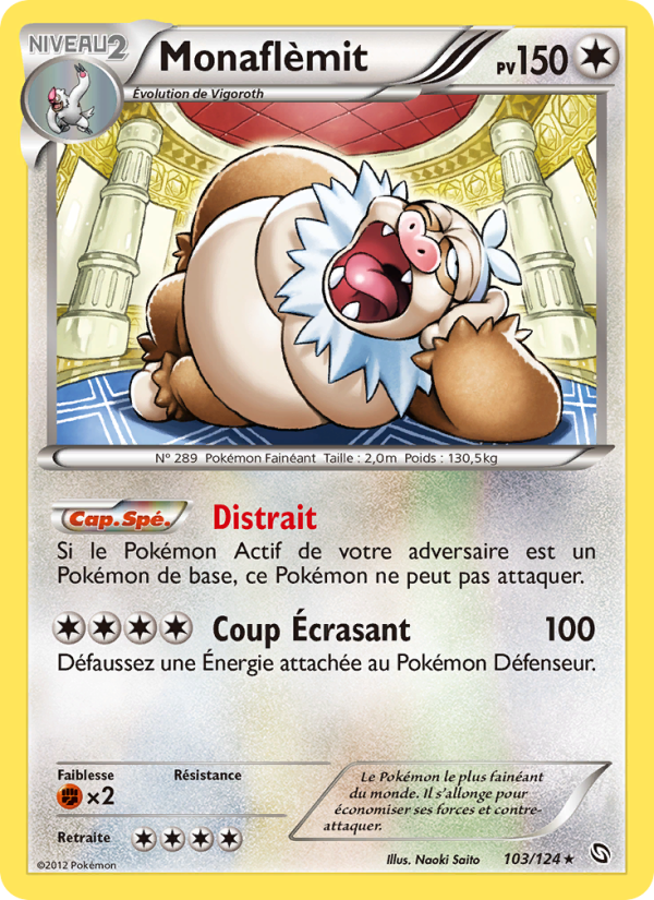 Monaflèmit 103 — Dragons Éxaltés (French Pokémon TCG card)