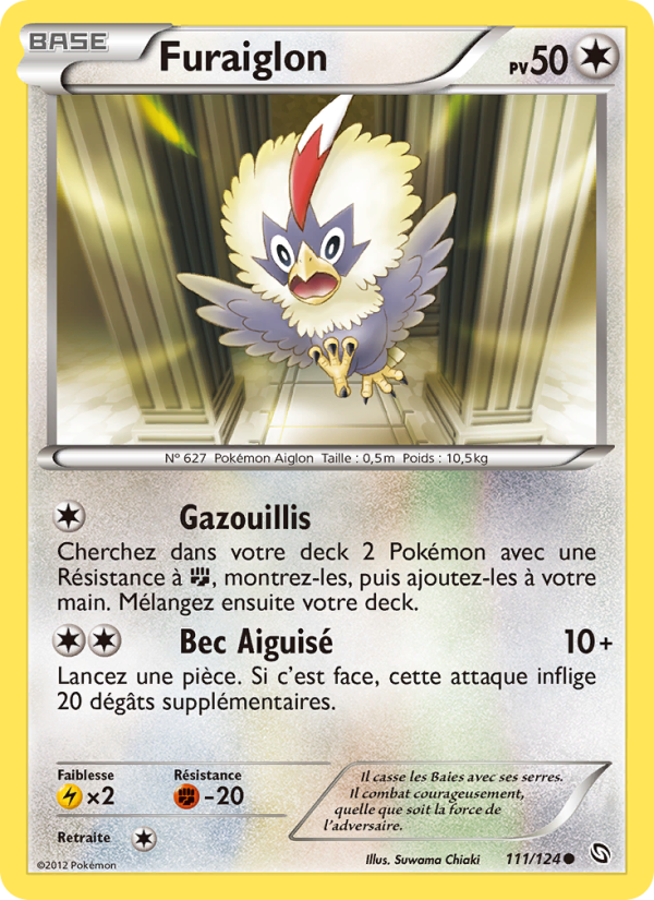 Furaiglon 111 — Dragons Éxaltés (French Pokémon TCG card)