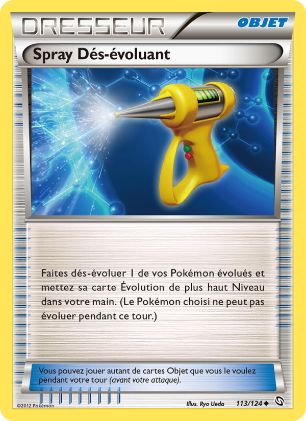 Spray Dés-évoluant 113 — Dragons Éxaltés (French Pokémon TCG card)