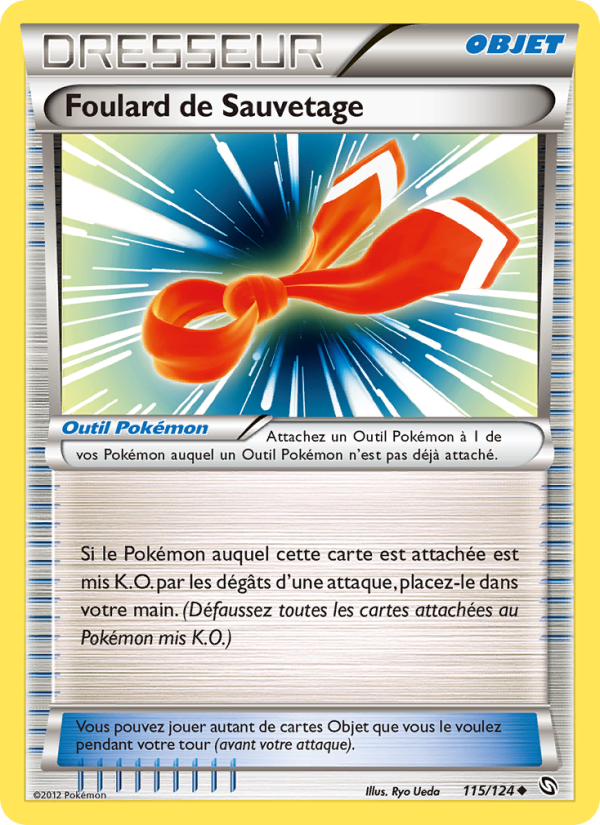 Foulard de Sauvetage 115 — Dragons Éxaltés (French Pokémon TCG card)