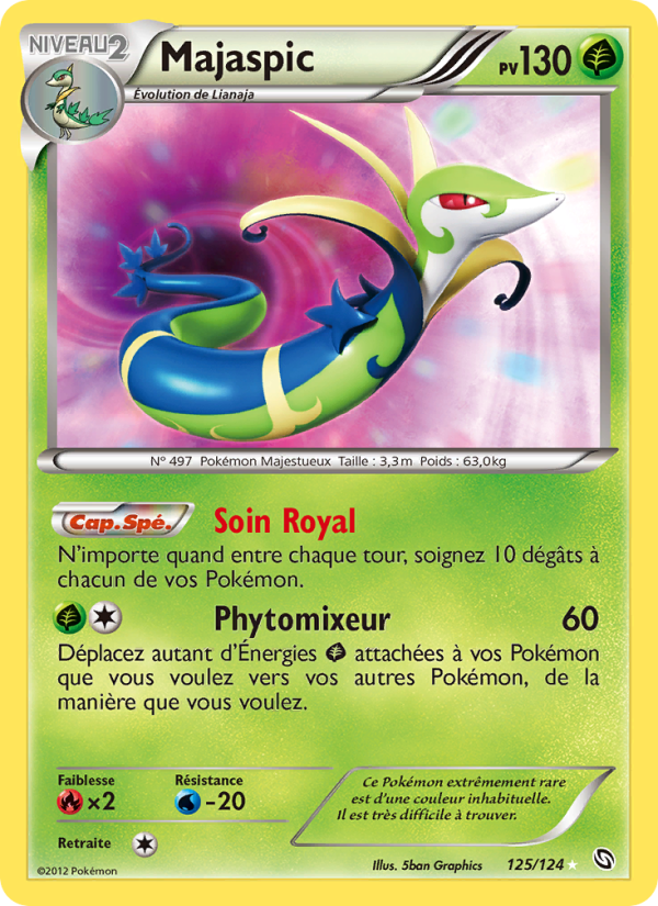 Majaspic 125 — Dragons Éxaltés (French Pokémon TCG card)