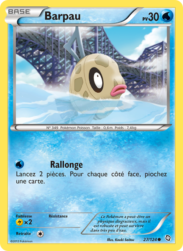 Barpau 27 — Dragons Éxaltés (French Pokémon TCG card)