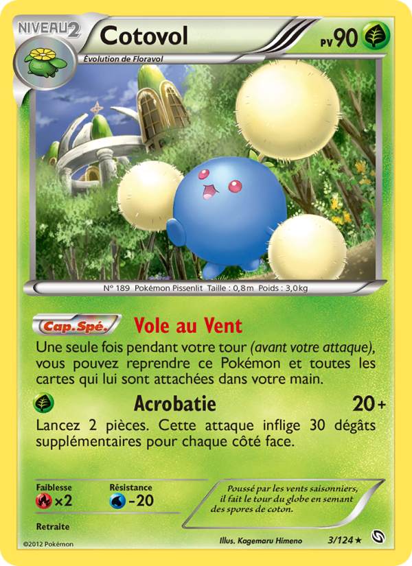 Cotovol 3 — Dragons Éxaltés (French Pokémon TCG card)