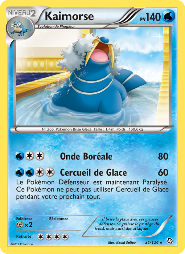 Kaimorse 31 — Dragons Éxaltés (French Pokémon TCG card)