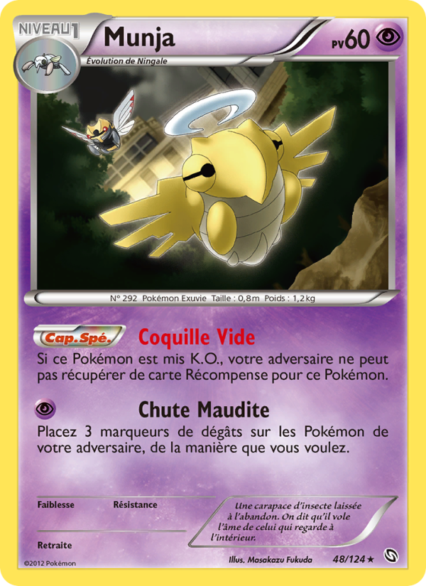 Munja 48 — Dragons Éxaltés (French Pokémon TCG card)