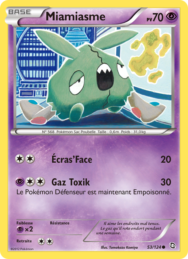 Miamiasme 53 — Dragons Éxaltés (French Pokémon TCG card)