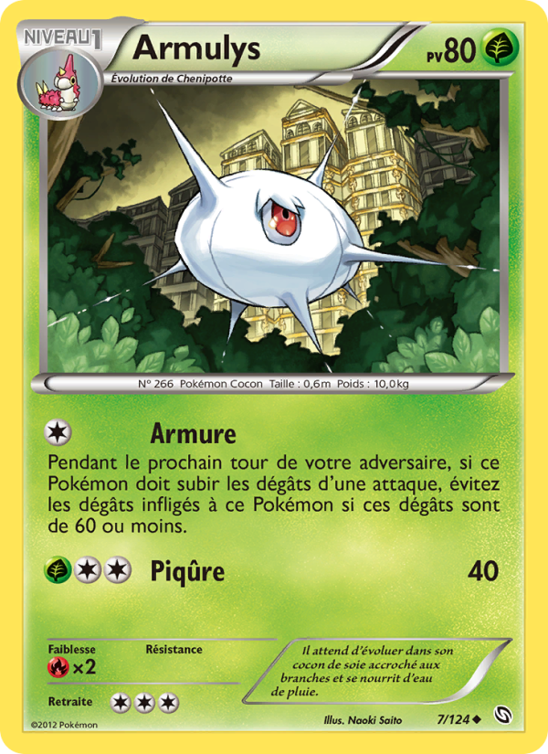 Armulys 7 — Dragons Éxaltés (French Pokémon TCG card)