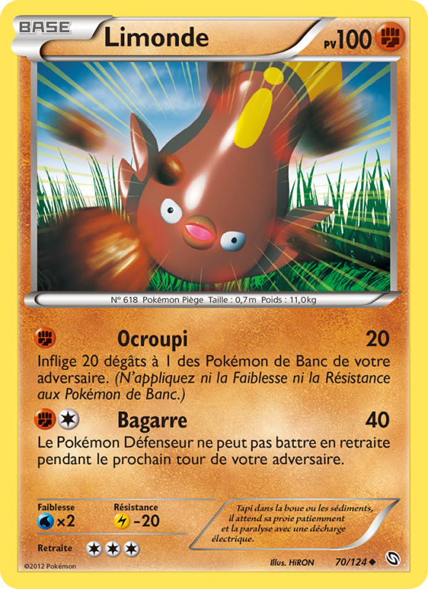 Limonde 70 — Dragons Éxaltés (French Pokémon TCG card)