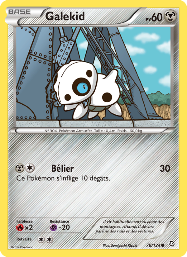 Galekid 78 — Dragons Éxaltés (French Pokémon TCG card)