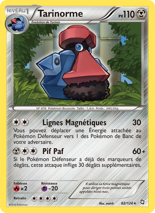 Tarinorme 82 — Dragons Éxaltés (French Pokémon TCG card)