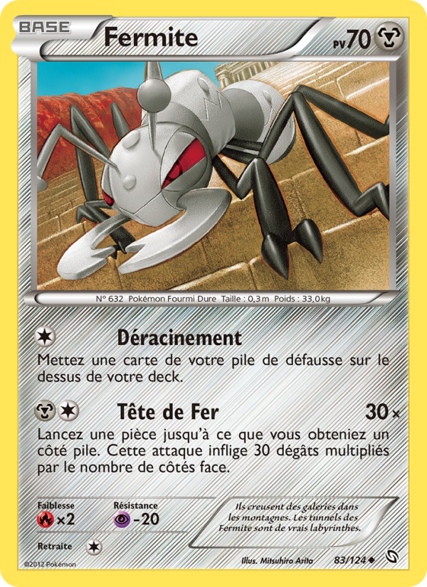 Fermite 83 — Dragons Éxaltés (French Pokémon TCG card)