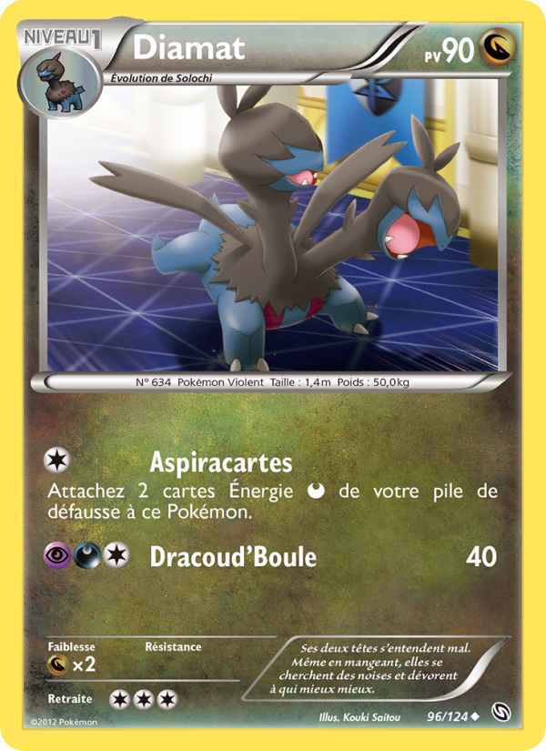 Diamat 96 — Dragons Éxaltés (French Pokémon TCG card)