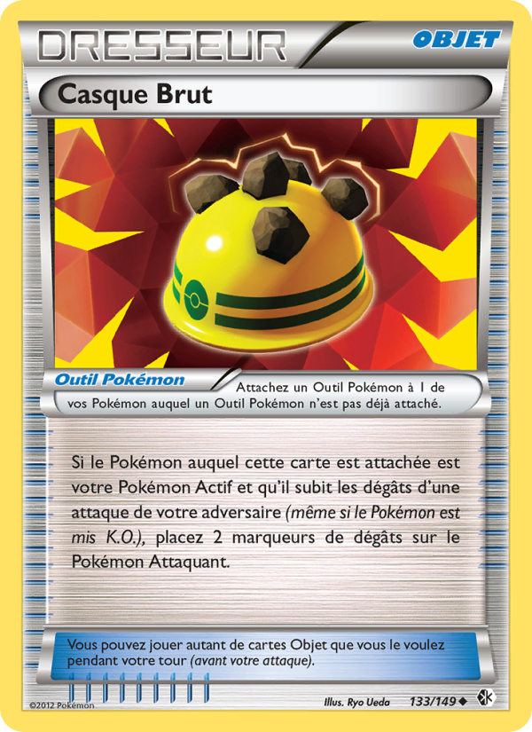 Casque Brut 133 — Frontières Franchies (French Pokémon TCG card)