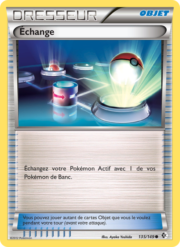 Échange 135 — Frontières Franchies (French Pokémon TCG card)