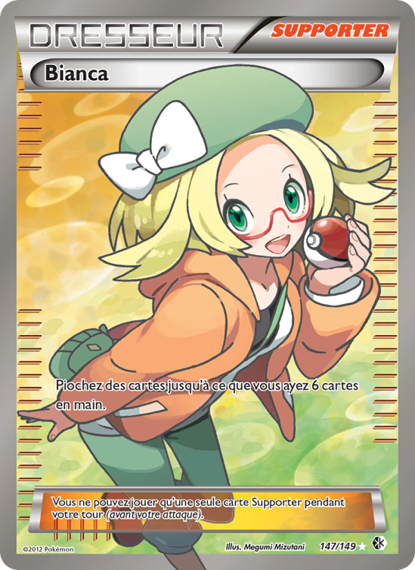 Bianca 147 — Frontières Franchies (French Pokémon TCG card)