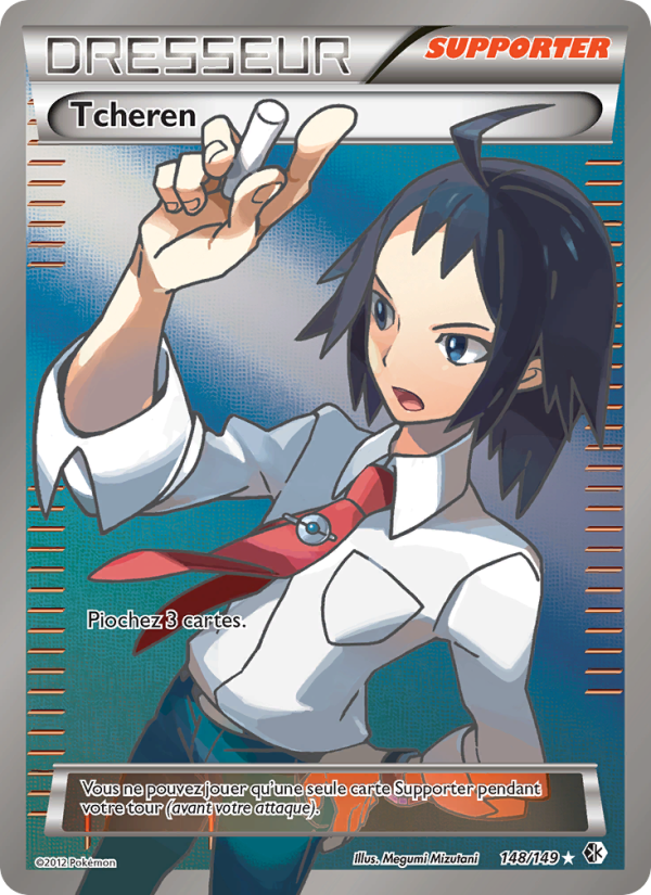 Tcheren 148 — Frontières Franchies (French Pokémon TCG card)
