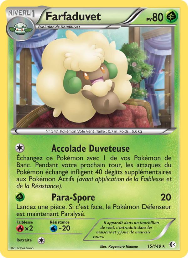 Farfaduvet 15 — Frontières Franchies (French Pokémon TCG card)