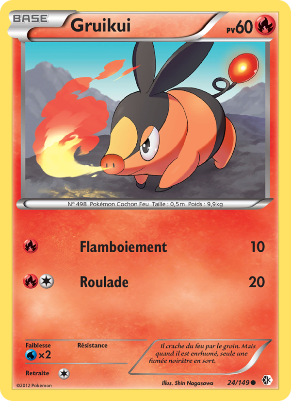 Gruikui 24 — Frontières Franchies (French Pokémon TCG card)