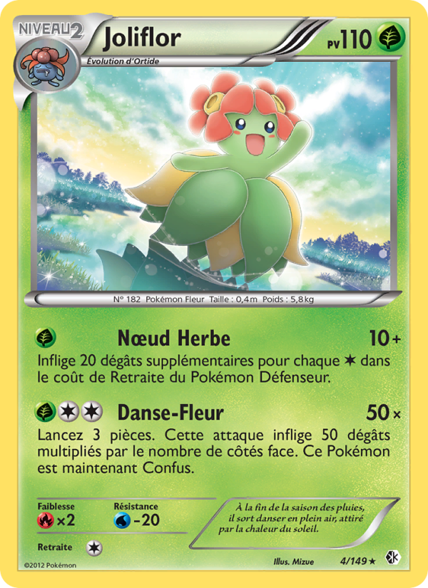 Joliflor 4 — Frontières Franchies (French Pokémon TCG card)