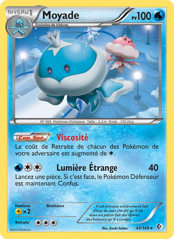 Moyade 45 — Frontières Franchies (French Pokémon TCG card)