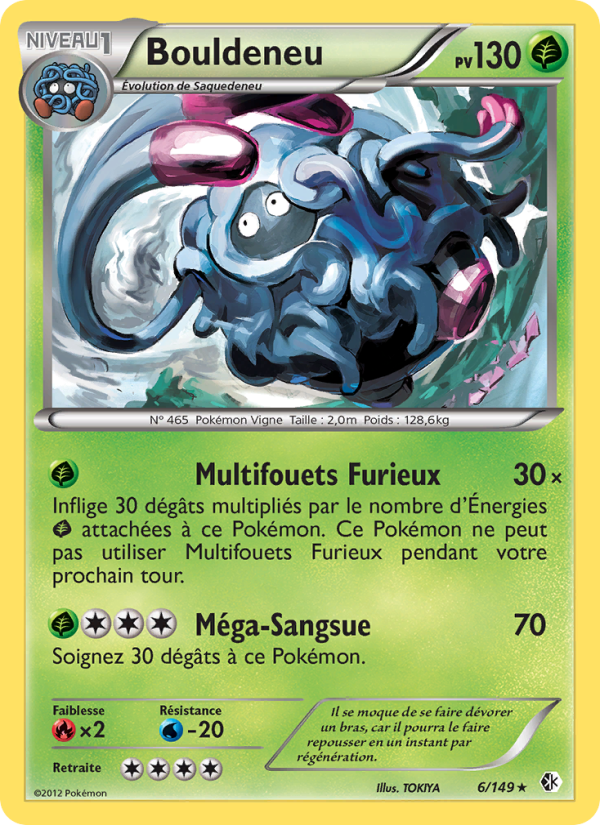 Bouldeneu 6 — Frontières Franchies (French Pokémon TCG card)