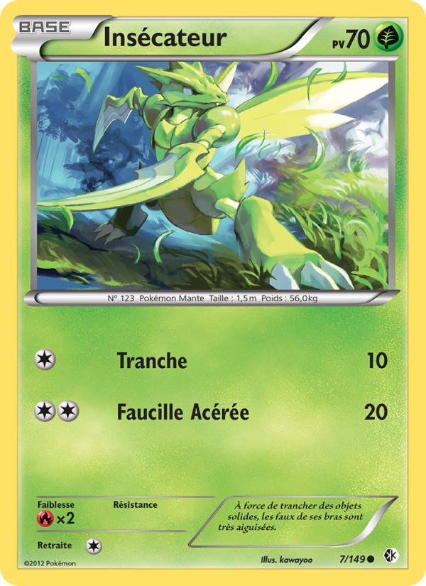 Insécateur 7 — Frontières Franchies (French Pokémon TCG card)