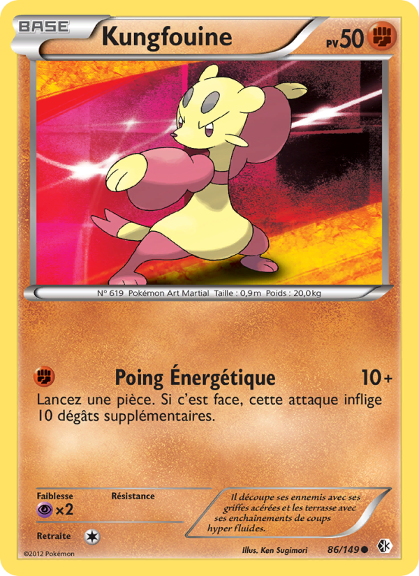 Kungfouine 86 — Frontières Franchies (French Pokémon TCG card)