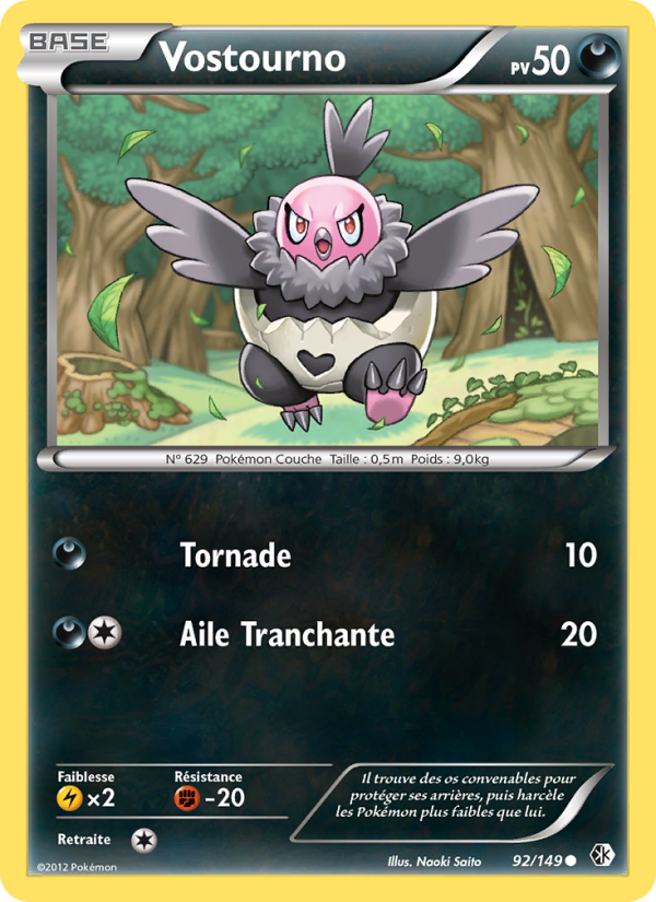 Vostourno 92 — Frontières Franchies (French Pokémon TCG card)