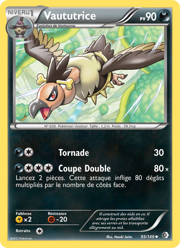 Vaututrice 93 — Frontières Franchies (French Pokémon TCG card)