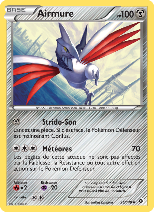 Airmure 96 — Frontières Franchies (French Pokémon TCG card)
