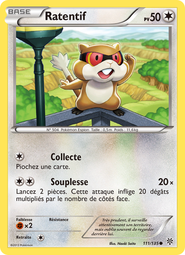 Ratentif 111 — Tempète Plasma (French Pokémon TCG card)