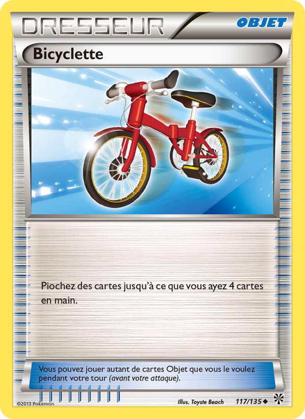 Bicyclette 117 — Tempète Plasma (French Pokémon TCG card)