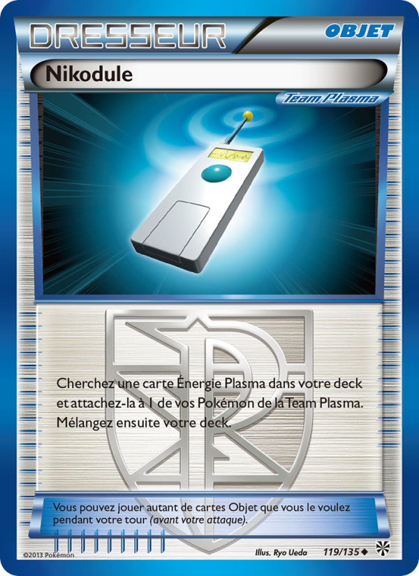 Nikodule 119 — Tempète Plasma (French Pokémon TCG card)