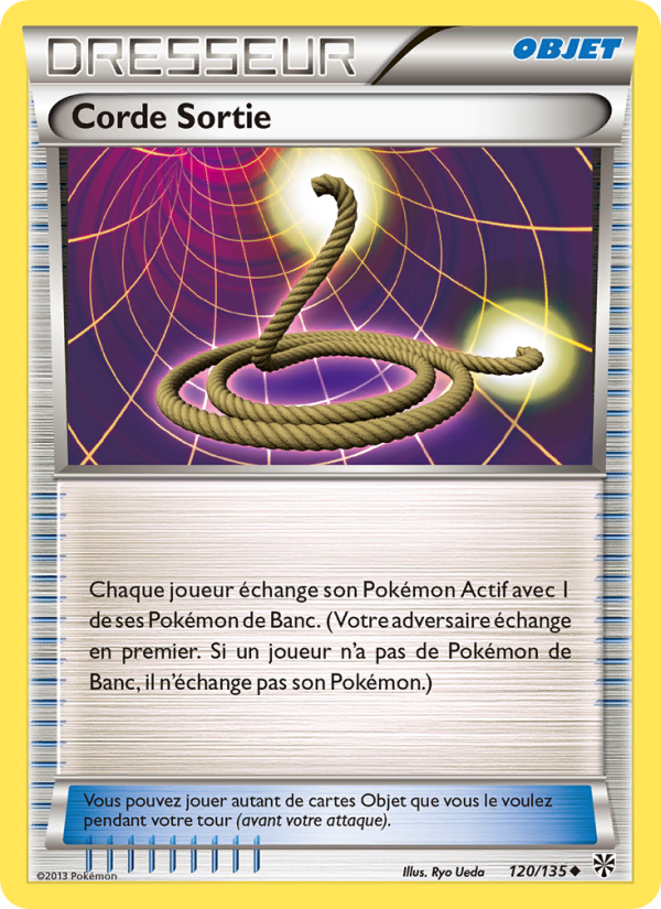 Corde Sortie 120 — Tempète Plasma (French Pokémon TCG card)