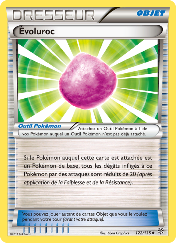 Évoluroc 122 — Tempète Plasma (French Pokémon TCG card)